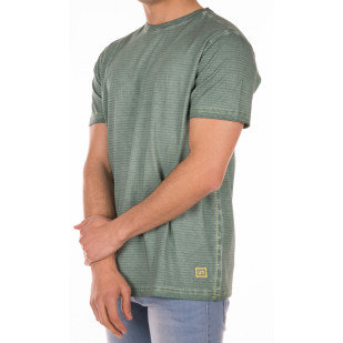cold dyed striped t-shirt