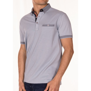 front structured polo